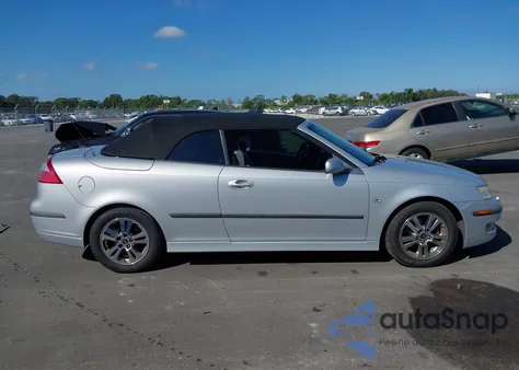 2007 Saab 9-3 2.0T z USA, uszkodzony, nr VIN YS3FD79Y876000764